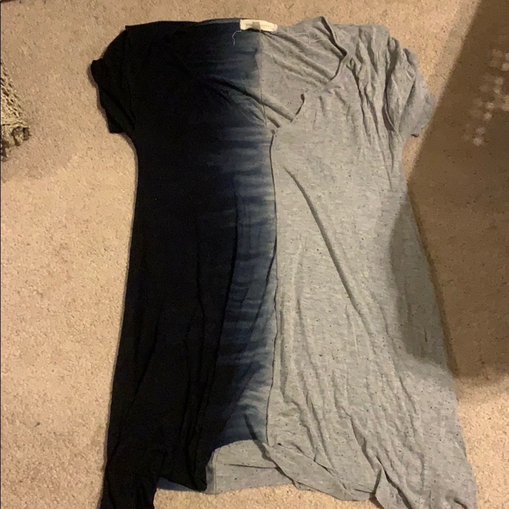 Multi colored v neck